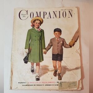 Woman's Home Companion Magazine Vtg April 1949 Recipes Household Tips Nostalgia